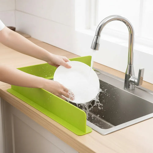 Ezyrin AquaShield™ – Premium Silicone Splash Guard (Pack of 2)