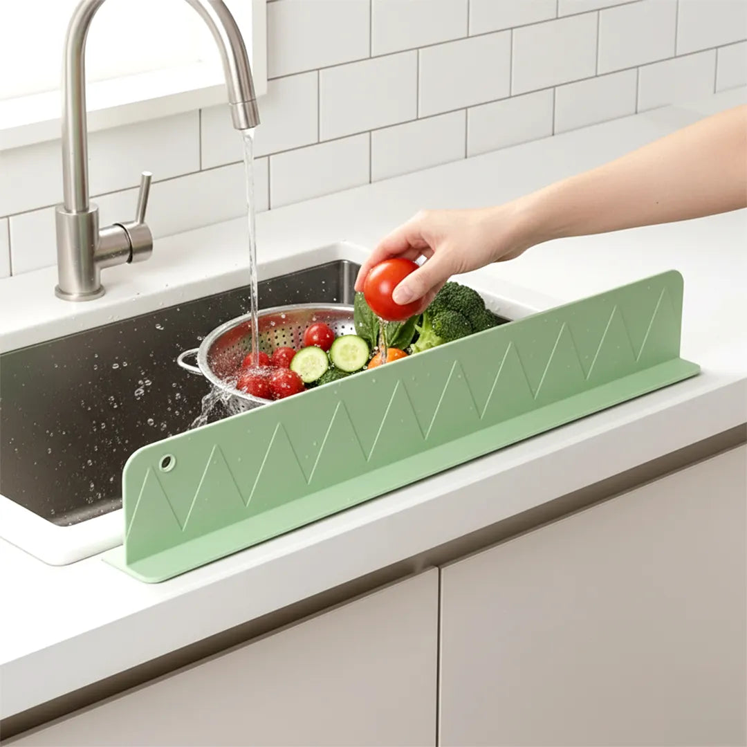 Ezyrin AquaShield™ – Premium Silicone Splash Guard (Pack of 2)