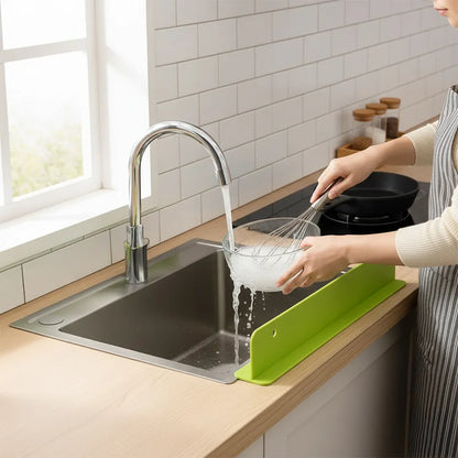 Ezyrin AquaShield™ – Premium Silicone Splash Guard (Pack of 2)