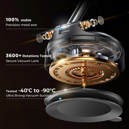 Ezyrin MagLock™ – Magnetic Suction Phone Mount