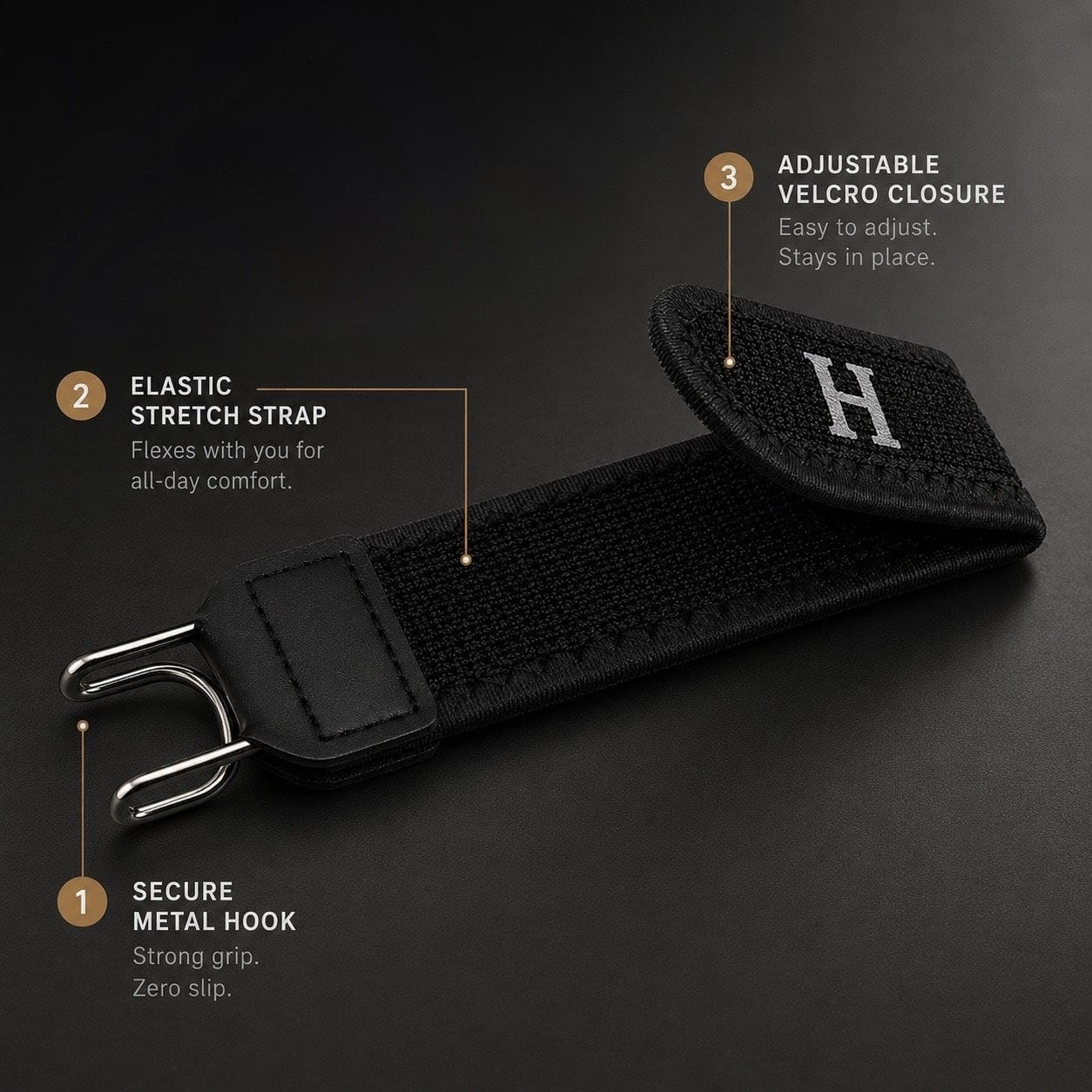 Ezyrin FlexHook™ – Buckleless Comfort Belt